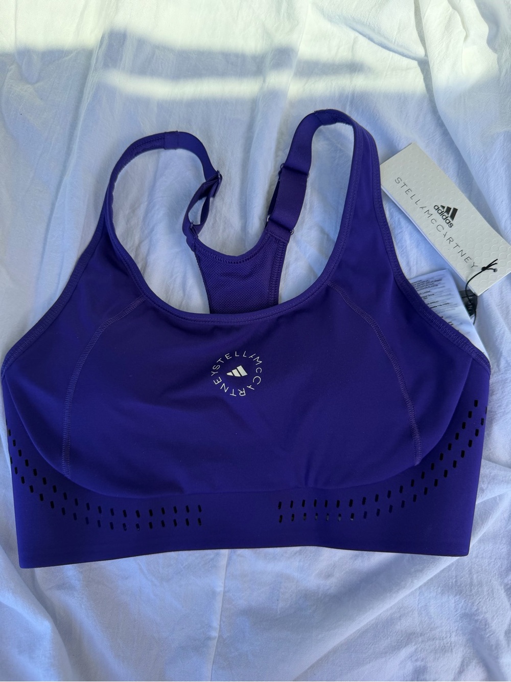 Stella McCartney Purple Sports Bra